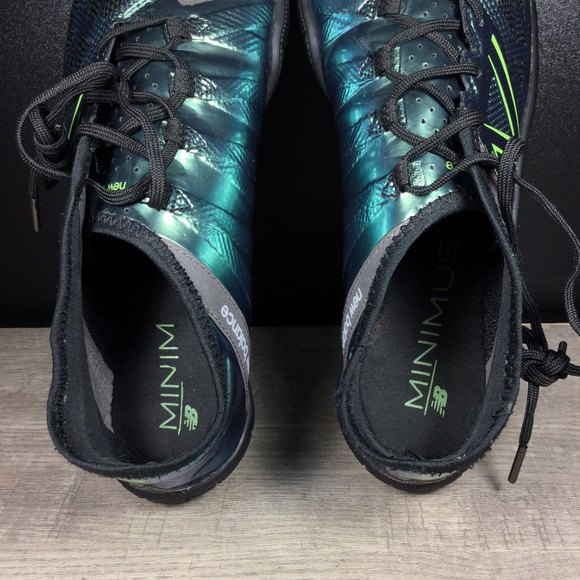 New Balance Women's Metallic Green Athletic Shoes - Picture 5 of 8